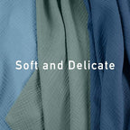 Muslin Receiving Blankets 5 Pack, Soft Swaddle Wraps - Image 4