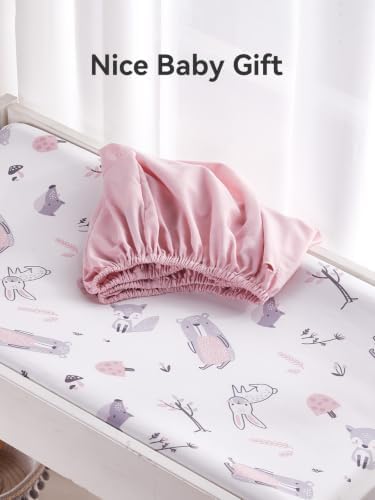 TILLYOU Changing Pad Cover Set in Soft Jersey Material - Image 5