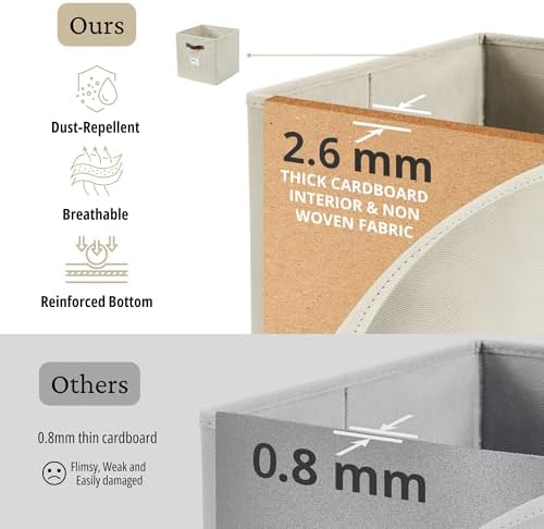 DECOMOMO Storage Bins, Cube Storage Bin - Image 6