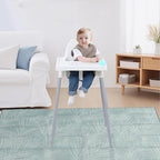Splat Mat for Under High Chair, Water Tight Floor Mat Anti Slip Floor Protector - Image 7