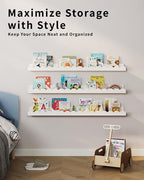 G&W Gruwald Nursery Book Shelves, Nursery Decor - Image 6
