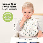KeaBabies 3-Pack Waterproof Baby Bibs - Image 3