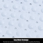 Non Slip Bathtub Shower Mat, Extra Long Bath Mat - Image 3