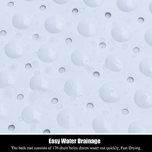 Non Slip Bathtub Shower Mat, Extra Long Bath Mat - Image 3