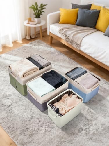 BALEINE 2 Pack Fabric Closet Storage Bins - Image 7