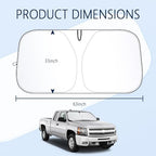 300T Thickened Sunshade for Car Windshield, Windshield Sun Shade for Blocking - Image 2