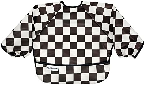 Tiny Twinkle Long Sleeve Bib for Babies & Toddlers | Waterproof Smock Bib for - Image 4