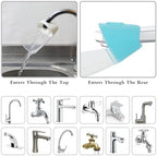 Gjinxi Bathtub Extender 2 Pack Silicone Faucet Extender - Image 7