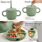 Bufims Silicone Baby Feeding Set - Image 5