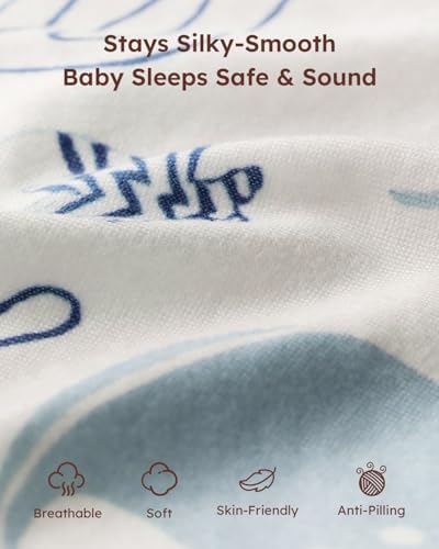 Yoofoss 2-Pack Baby Crib Sheets - Image 2