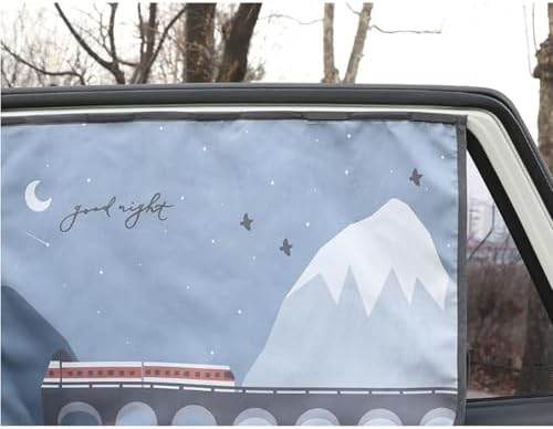 Magnetic Car Sun Shade Curtain for Side Window – Sun Blocker and UV Protector - Image 5
