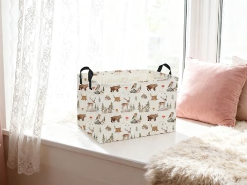 Rectangle Animal Basket Cute Storage Bin Organizer Box - Image 3