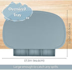 Silicone Placemat with Food Catching Pockets - Image 6
