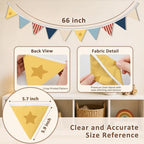 Boys Room Playroom Decor Banner Garland Flags - Image 3