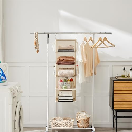 MAX Houser 5 Tier Hanging Closet Organizer - Image 4