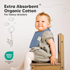KeaBabies 8-Pack Organic Baby Bibs - Image 5