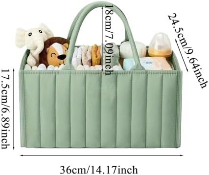 Diaper Caddy Safe Waterproof Portable Foldable - Image 5