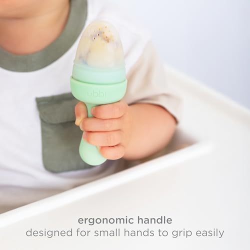 Ubbi Baby Food Feeder and Teether, Silicone Fresh Food Feeder - Image 6