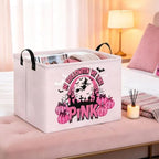 Pink Spooky Cute Witch Halloween Basket - Image 4