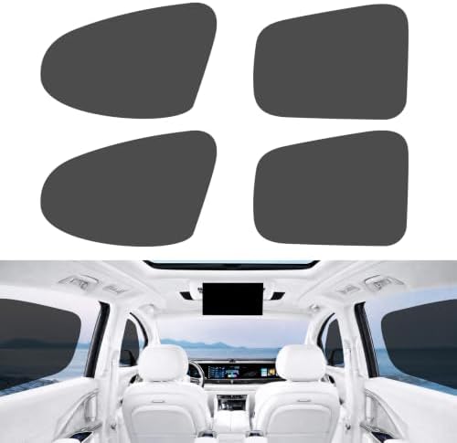 4 Pack Car Side Window Sun Shades, Static Cling by AUTOWOEL