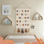 BrightRow Embroidery Alphabet Poster Hanger Frame Abc Posters - Image 4