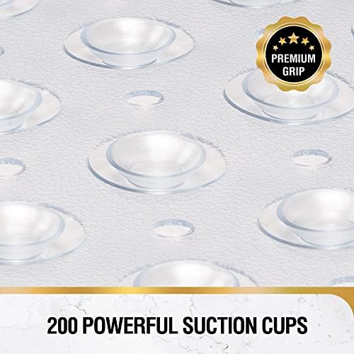 HITSLAM Bath Mat for Tub, Non Slip Bathtub Mat, 40 x 16 Inch Extra Long Bath - Image 2