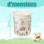 Oval Cute Bear Nursery Storage Basket - Image 4