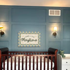 Playroom Wall Decor, Toddler Playroom Decor Hanging Linen Banner, Play Room - Image 5