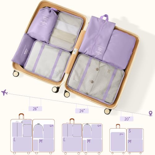 9 Set Packing Cubes for Travel Essentials - Image 4