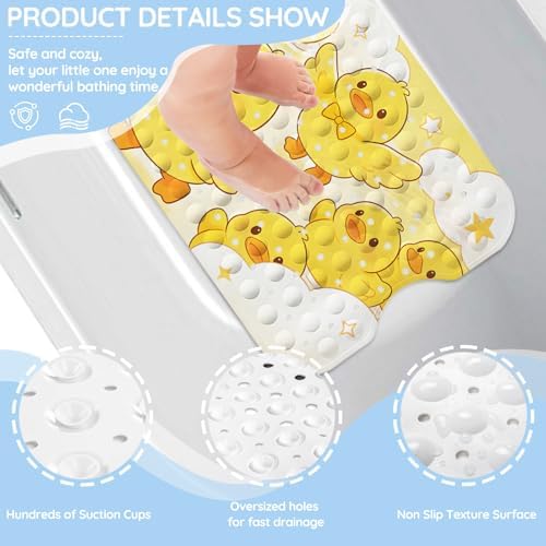 Kids Bathtub Mat, Non Slip Cartoon Bath Mat - Image 3