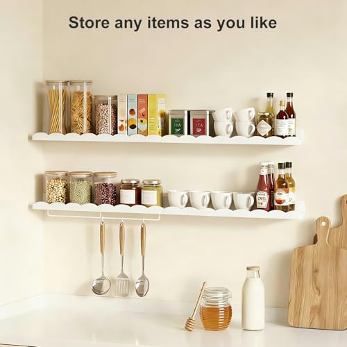 Fixwal Nursery Shelves, 24 Inch Floating Bookshelves - Image 6