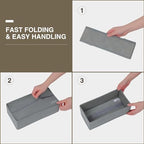 DIMJ Drawer Organizers for Clothing, Fabric Closet Organizers and Storage - Image 7