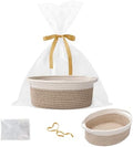 Woven Rope Basket by HZFTJOY