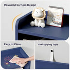 Toy Storage Organizer with 6 Cube, Stuffed Animal Storage - Image 5