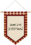 Kids Sisterhood Wall Pennants Banner, Girl Nursery Decor by Unknown