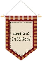 Kids Sisterhood Wall Pennants Banner, Girl Nursery Decor by Unknown