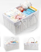 Large Baby Diaper Caddy Basket - Image 5