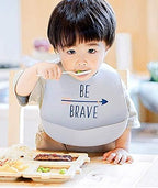 Hudson Baby Unisex Baby Silicone Bibs, One Size - Image 2