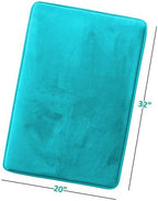 Clara Clark Bathroom Rugs, Velvet Memory Foam Bath Mat, Machine Washable Bath - Image 3