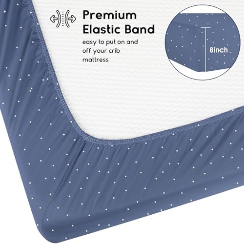 Yoofoss 2-Pack Baby Crib Sheets - Image 3