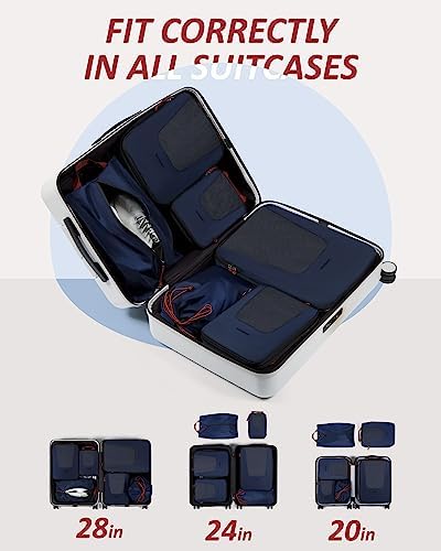 Bagsmart Compression Packing Cubes, Travel Bag Cruise Ship Essentials - Image 3