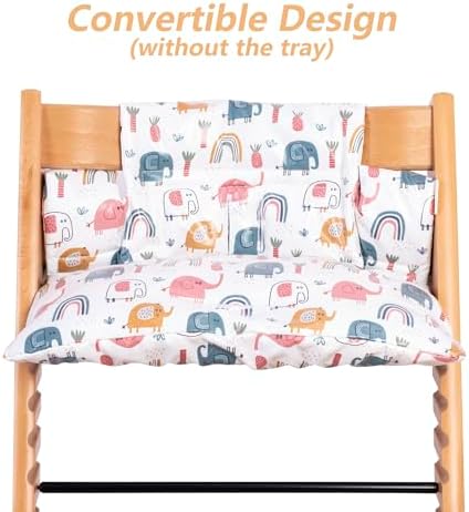 Waterproof & Extra Padded Soft Dining Chair Seat Cushion, Wipe Clean Cushion - Image 6