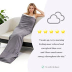Hooded Hug Sleep Pod Adult Wearable Blanket, Light Washable Swaddle Sack Camp - Image 7