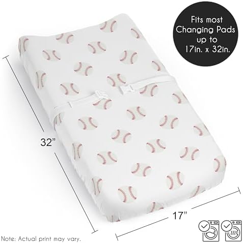 Sweet Jojo Designs Baby Changing Pad Cover Sheet - Image 6