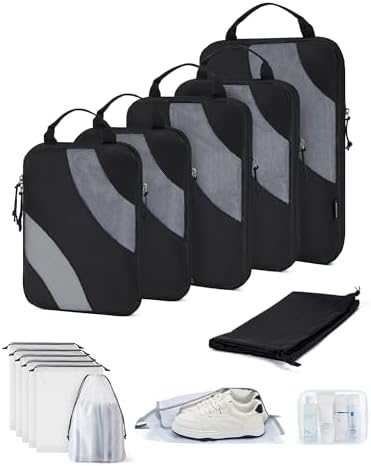 BAGSMART Compression Packing Cubes by BAGSMART