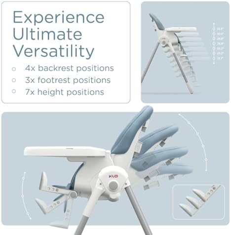 KÜB 3-in-1 Foldable & Portable Baby High Chair - Image 2