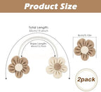 SRG Curtain Tiebacks for Curtains 2 Pack, Decorative Curtain Holdbacks for - Image 4