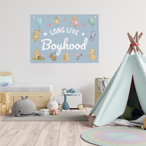 Long Live Boyhood Banner Toddler Boy Room Decor - Image 4