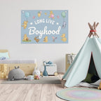 Long Live Boyhood Banner Toddler Boy Room Decor - Image 4