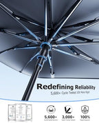 Weektic Windshield Sun Shade Umbrella, Sun & Heat Protection, Keep Vehicle Cool - Image 4